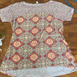 Bohemian style tshirt sz xl